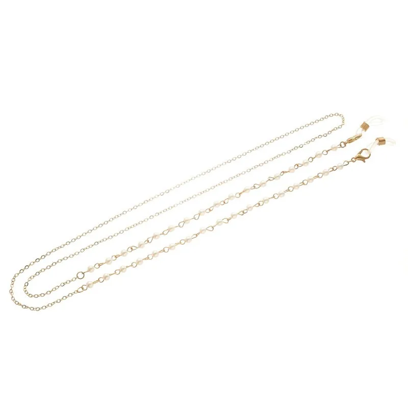 85CM-W Novelty Conch Shell Reading Glasses Chain Sunglasses Eyewears Cord Holder Neck Strap Rope Necklace Eyeglass String Lanyard - Цвет: 85CM-W