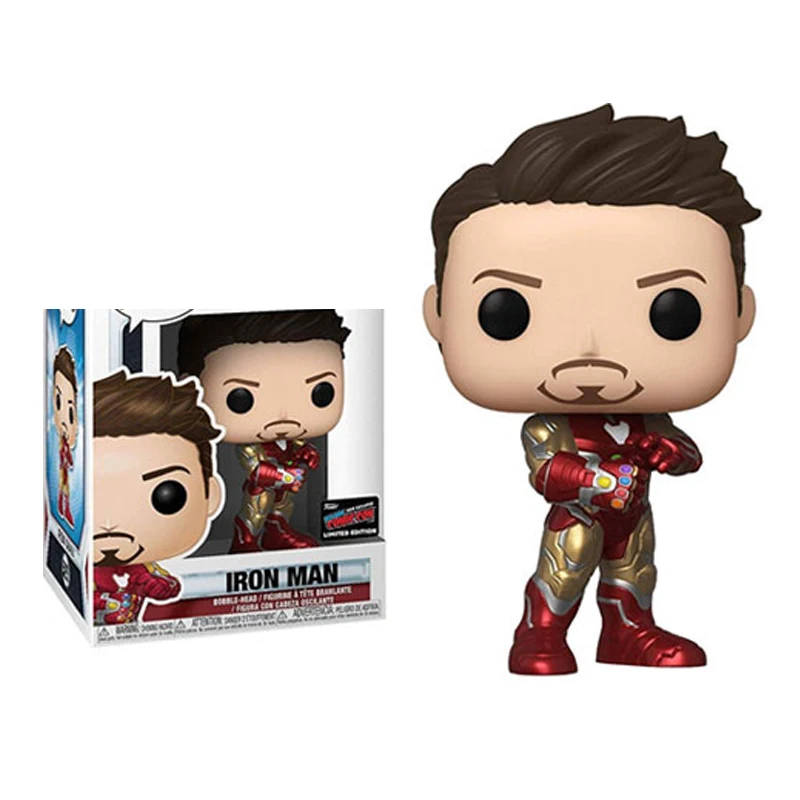 Экшн фигурка FUNKO Marvel Мстители: финал Тони Старк железный человек #529 и воздушный