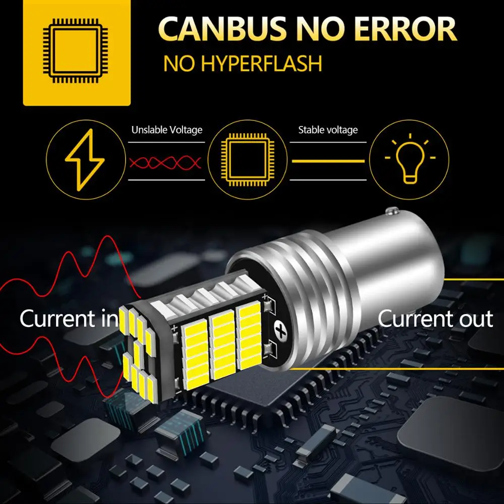 Автомобильные светодиодные лампы AILEO поворотного сигнала стоп-сигнал заднего