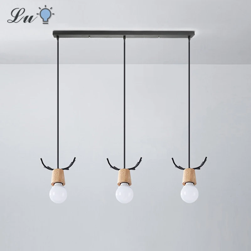 Светодиодные подвесные светильники для ресторана железные художественные