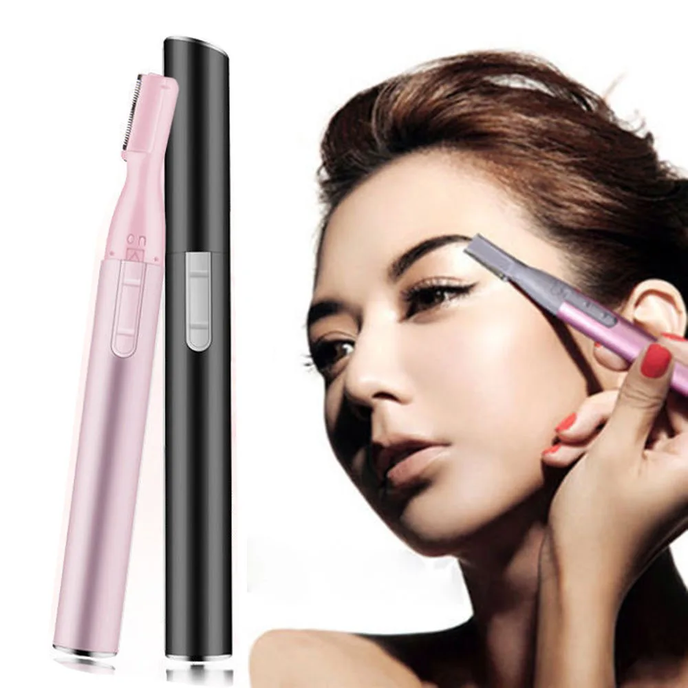 

Electric Eyebrow Trimmer painless Makeup Eye Brow Epilator Razors Portable Facial Hair Remover for Women depilator