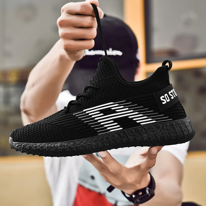 Мужские кроссовки для бега легкая вентилируемая обувь отдыха 2019|Беговая обувь| |