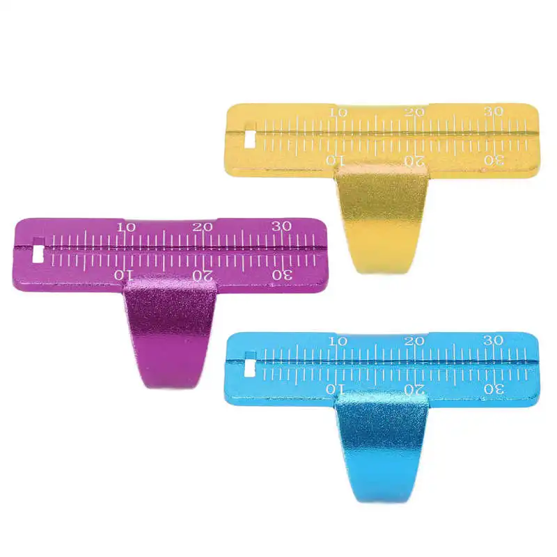 Эндододонтический измерительный прибор рулетка для пальцев из алюминиевого