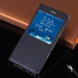 flip cover leather phone case for samsung galaxy j1 j120 j2 prime j7 j710 j5 j3 2015 2016 2017 2018 pro transparen window funda free global shipping