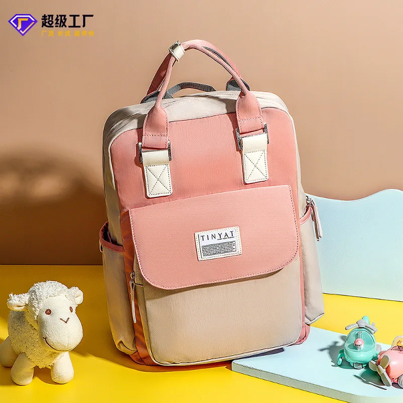 

Doughnut backpack female 2021 new Korean high school student schoolbag large capacity 14 inch Computer Backpack