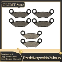 atv quadcycle brake pads front rear kit for polaris 500 sportsman hoefi 4 x 4 800 efi forest tractor 2009 2010 2011 2012