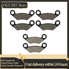 Передние и задние тормозные колодки для квадроцикла ATV для POLARIS 500 Sportsman HOEFI 4x4 800 EFI лесной трактор 2009 2010 2011 2012