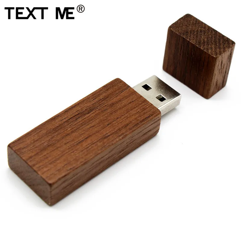 Usb флеш накопитель текстовый ME Maple wood usb 2 0 4 ГБ 8 16 32 64 подарок для фотографии|USB