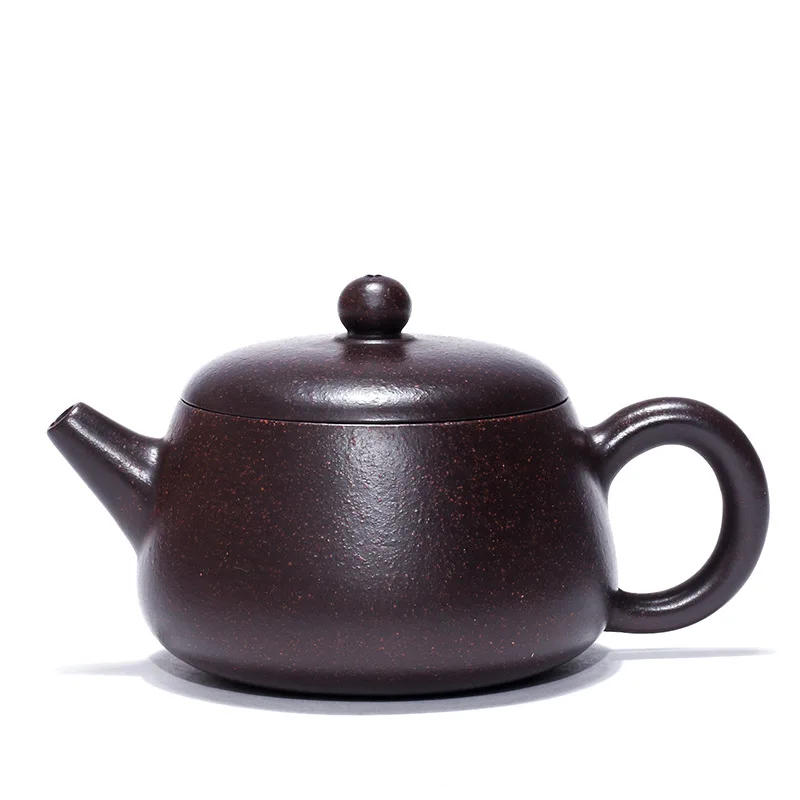 

Yixing raw black diamond teapot