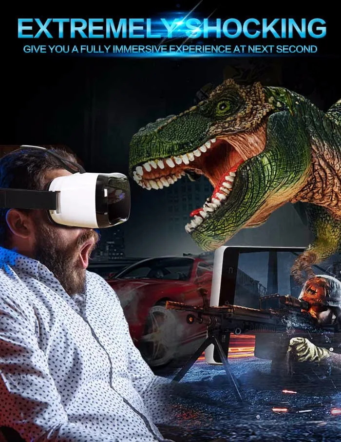 

Модные новые регулируемые 3d очки виртуальной реальности, все в одном