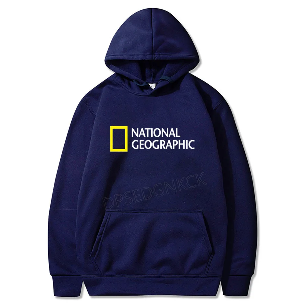 Худи с изображением Национального географического происхождения Мужской Топ