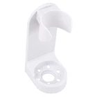 Белая настенная вешалка держатель крючок для электрической зубной щетки самоклеющийся