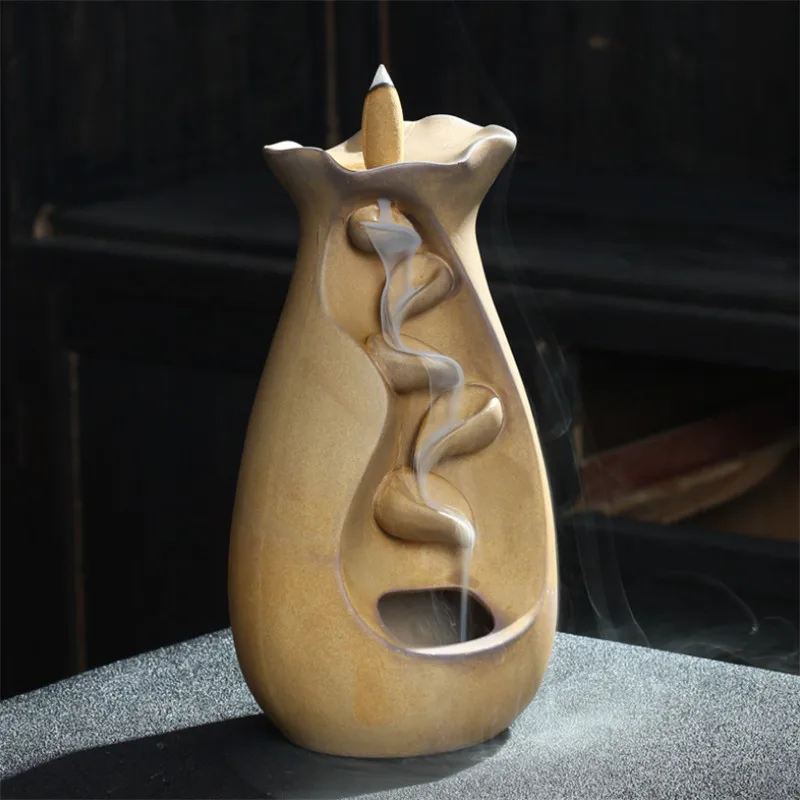 Флюоресцентная горелка водопад держатель для благовоний Декор дома и офиса