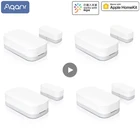 Датчик открытия окон и дверей Aqar Zigbee, Беспроводной сенсор, работает с приложением Mi Mijia для Android и IOS
