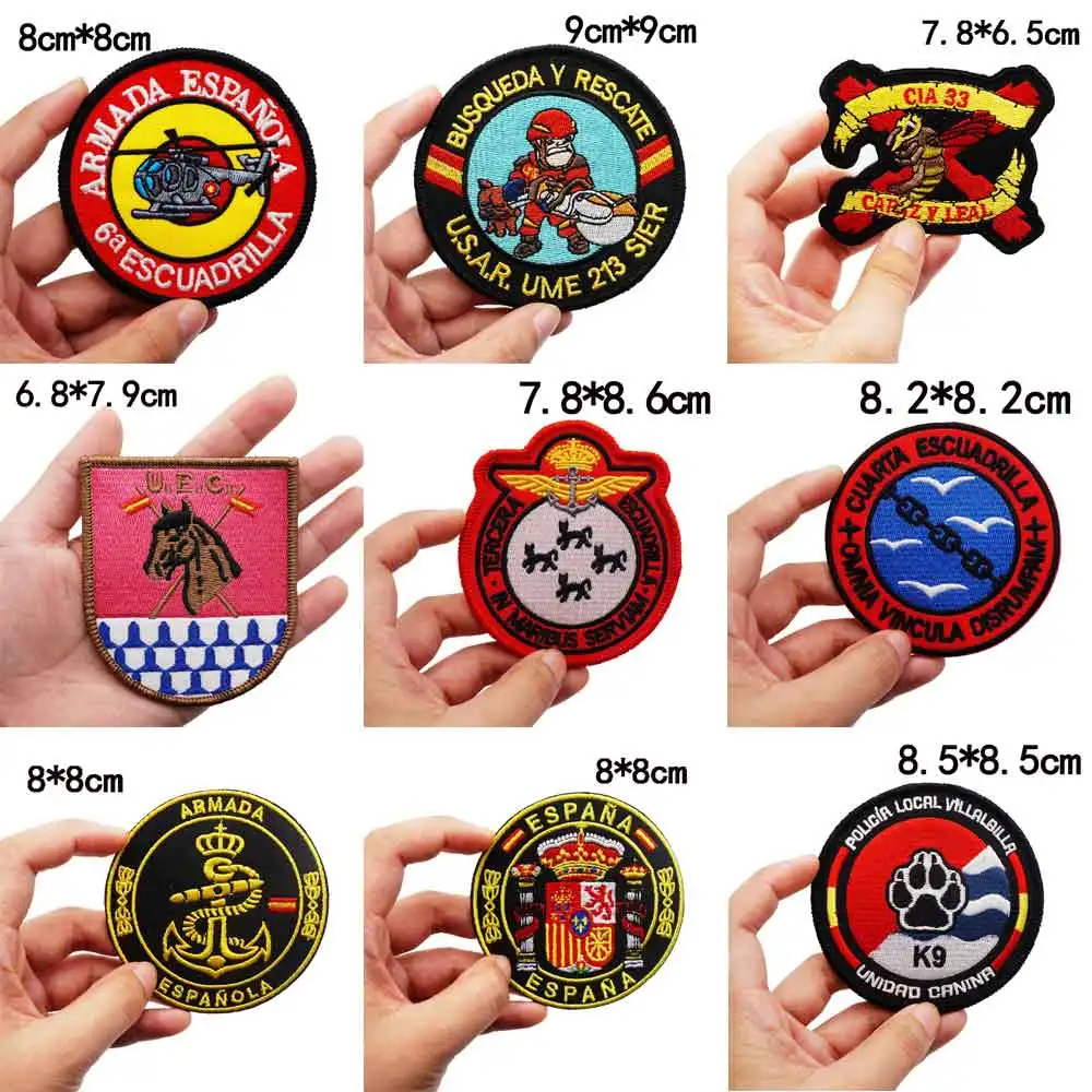 Нашивки с вышивкой на плечо крючком | Дом и сад