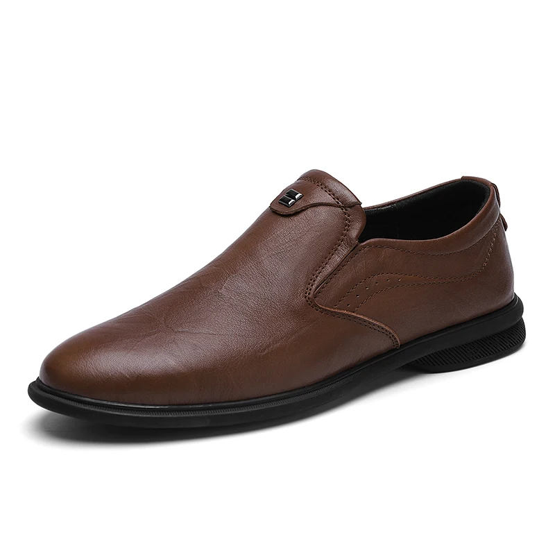 

New autumn style peas shoes leather casual men's shoes size 38-44 driving shoes zapatos para hombre men luxury sneakers %