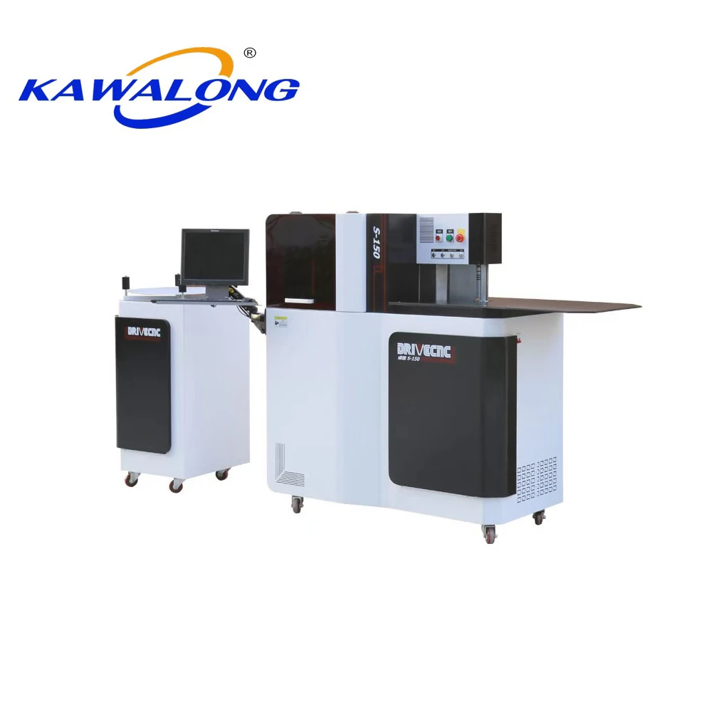 

SS and aluminum Auto channel letter bending machine for 3d sign making