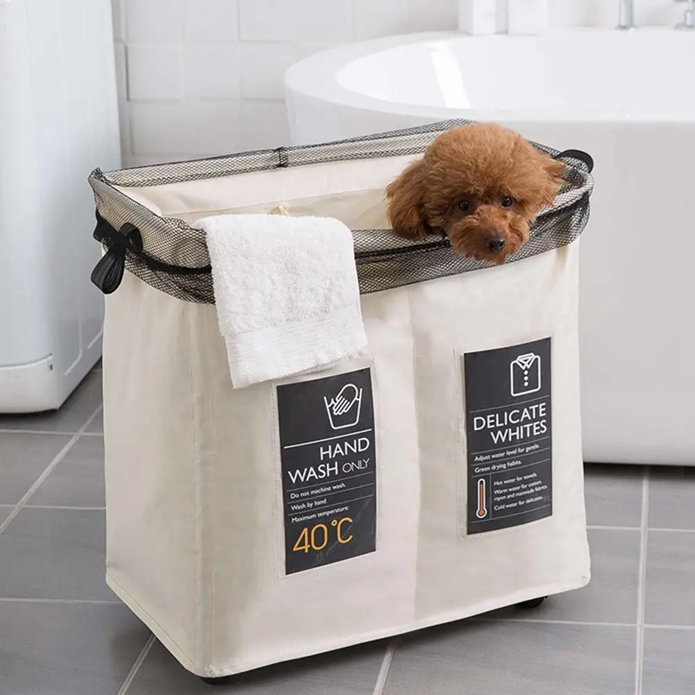 Качения WheelLaundry препятствуют большой 2 х секционный складной прокатки угловая