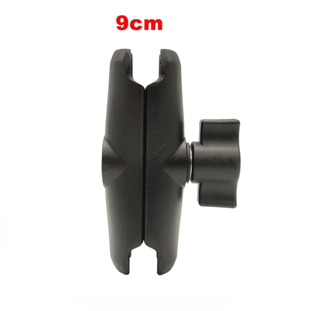 9cm JINSERTA 6 и 9 см, каблук 15 см, двойная розетка кронштейн для 1 дюймов мяч совместимый для Оперативная память крепления для GoPro экшн Камера, для Garmin gps, телефон - Цвет: 9cm