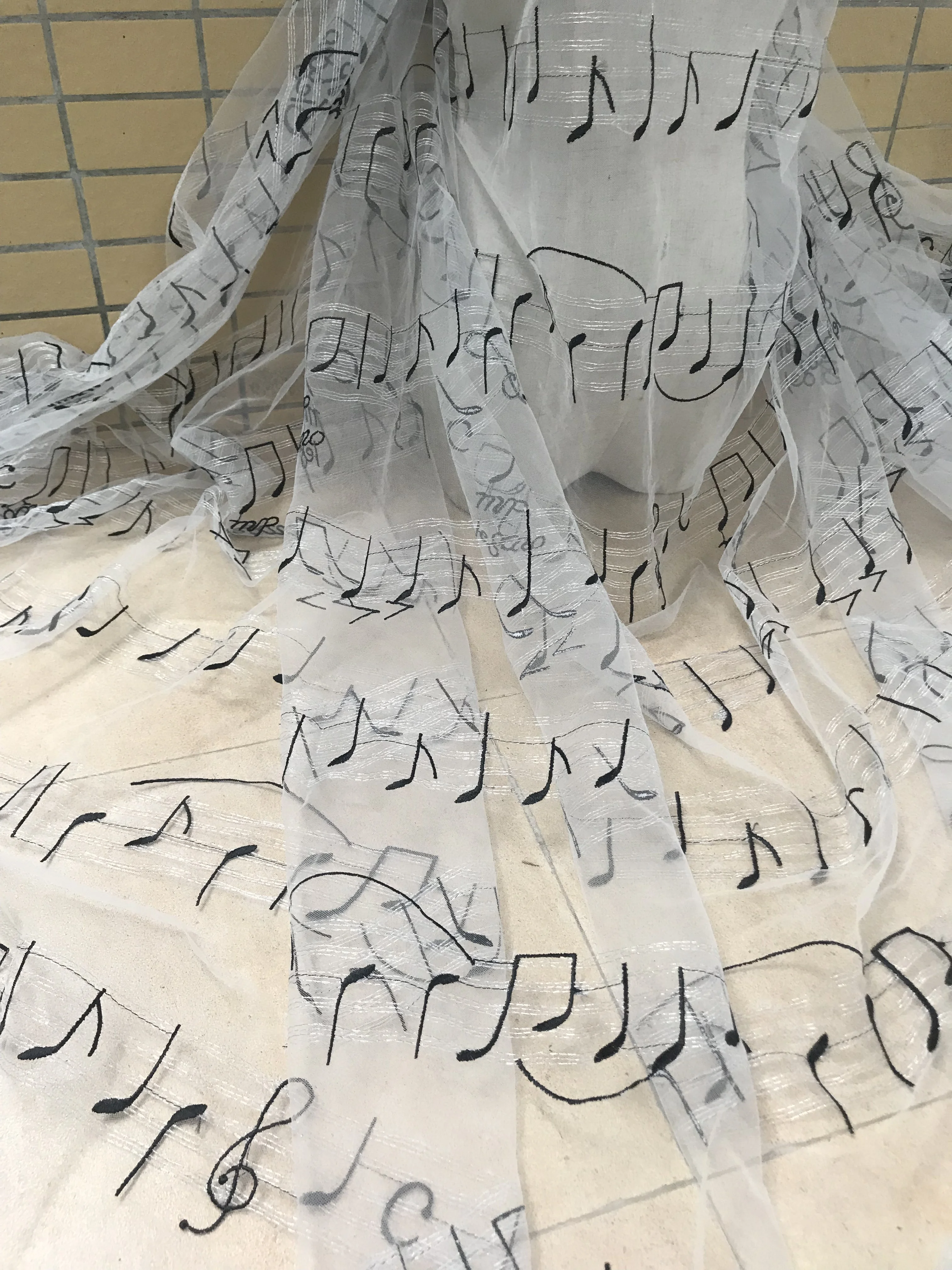 French Lace Fabric Wedding High Quality African Tulle 5Yard J-20984 Embroidered fabric | Дом и сад