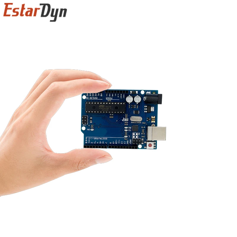 Макетная плата UNO R3 ATMEGA328P ATMEGA16U2 с USB-кабелем стартовый набор для самостоятельной