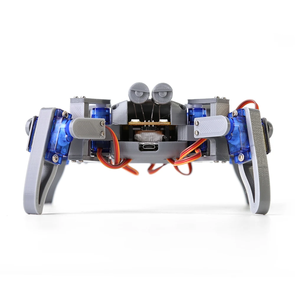 Quadruped Spider Robot Kit v2.0 for Arduino，3D printed Bionic robot DIY NodeMCU Programming Maker Open source hardware | Компьютеры и