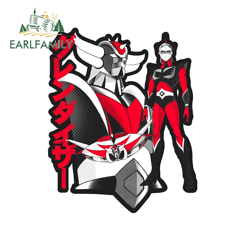 

EARLFAMILY 13cm x 10.3cm For Gurendaiza Cartoon Creativite Decal Auto Surfboard Motorcycle Car Sticker Scratch-Proof Waterproof