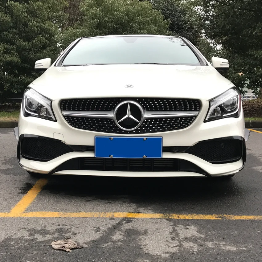 Наклейки на бампер для Mercedes Benz CLA Class W117 C117 2016 2019 CLA200 220 250 260 2 шт.|Наклейки