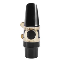 alto sax saxophone mouthpiece plastic with cap metal buckle reed mouthpiece patches pads cushions