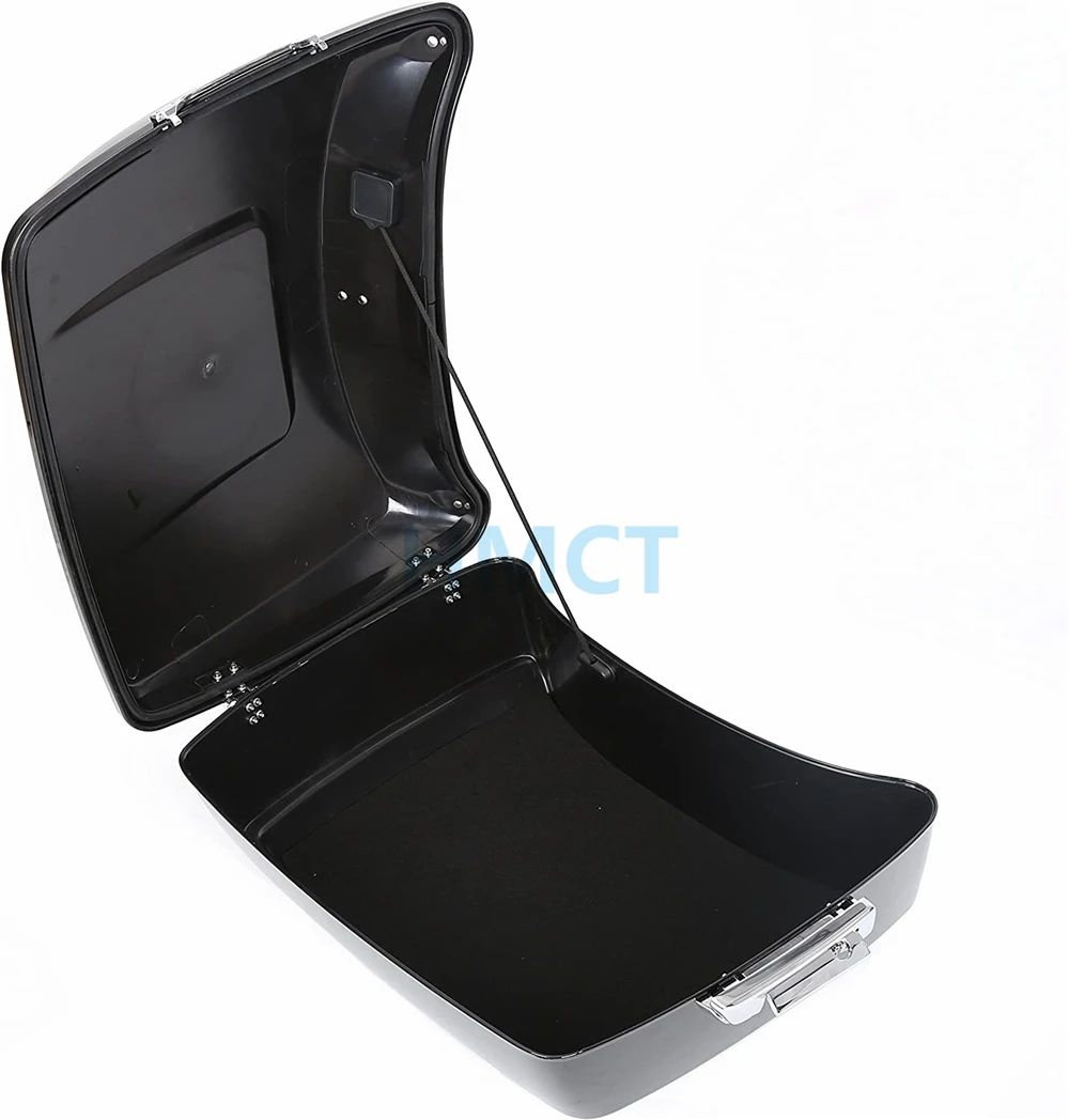 للبيع مقاوم للماء ABS الملك جولة حزمة الخلفية الذيل صندوق علوي حقائب الأمتعة ل هارلي بجولة الطريق الملك شارع الترا إلكترا الإنزلاق