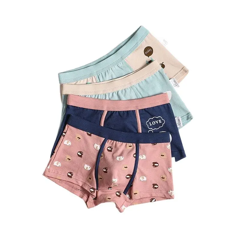 2 шт. хлопковые трусы боксеры для мальчиков|Нижнее белье| |