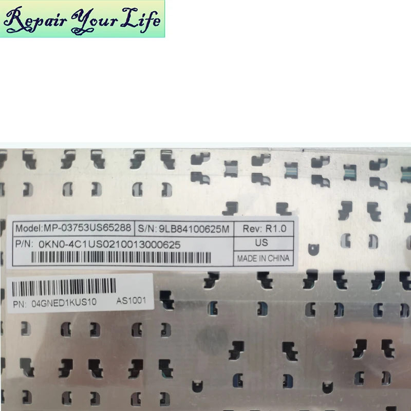 

laptop keyboard for ASUS M50 M50V X57 M70 G50 G70 G71 G2 G1P X71 version US English MP-03753US65288 04GNED1KUS00 black original