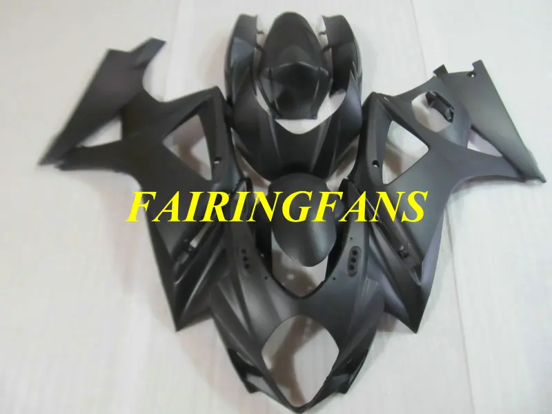 Инъекционная форма обтекатель КУЗОВ для GSXR1000 07 08 GSX R GSXR 1000 K7 2007 2008 матовый черный