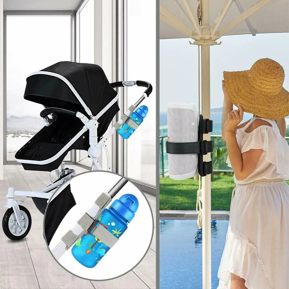 

Portable Bike Bottle Cage Mount Holder Nylon Strap Bluetooth Speaker Mount Strap Holder Outdoor Bicycle Equipment Accessories