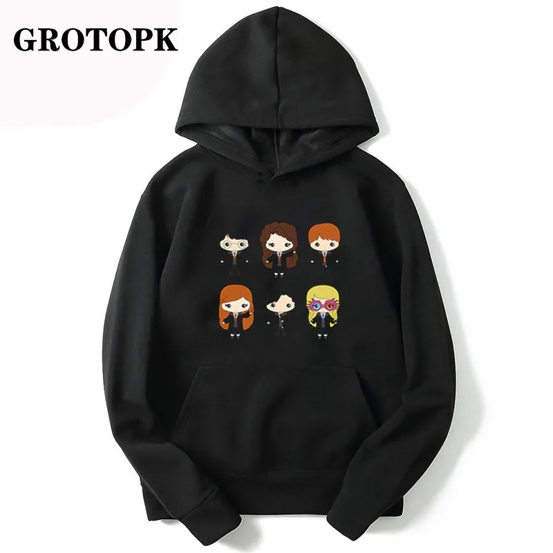 С волшебными картинками рисунком героев из мультфильмов героями Толстовка с