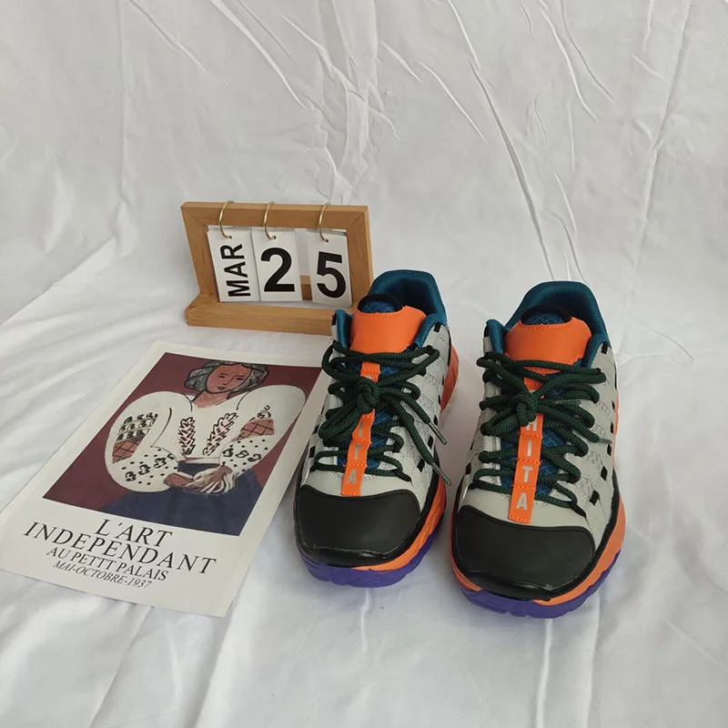 Женские спортивные кроссовки LMCAVASUN массивные сетчатые для девочек повседневные