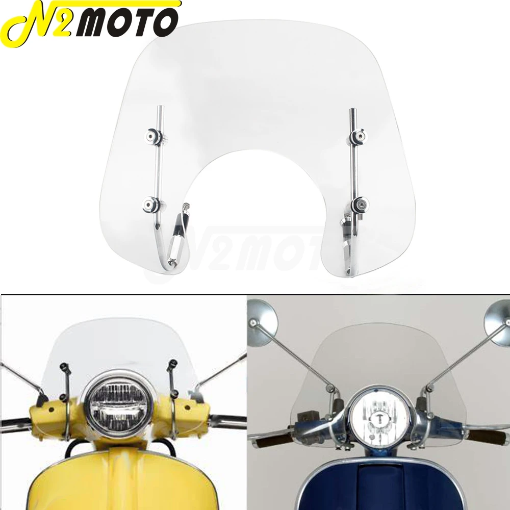 

Прозрачное переднее ветровое стекло для мотоцикла, телефон с кронштейном для GTS250 GTS300 GTS 250 300 2019-2021, экран с воздушным потоком