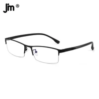 jm rectangle blue light reading glasses for men magnifier diopter presbyopic reading glasses