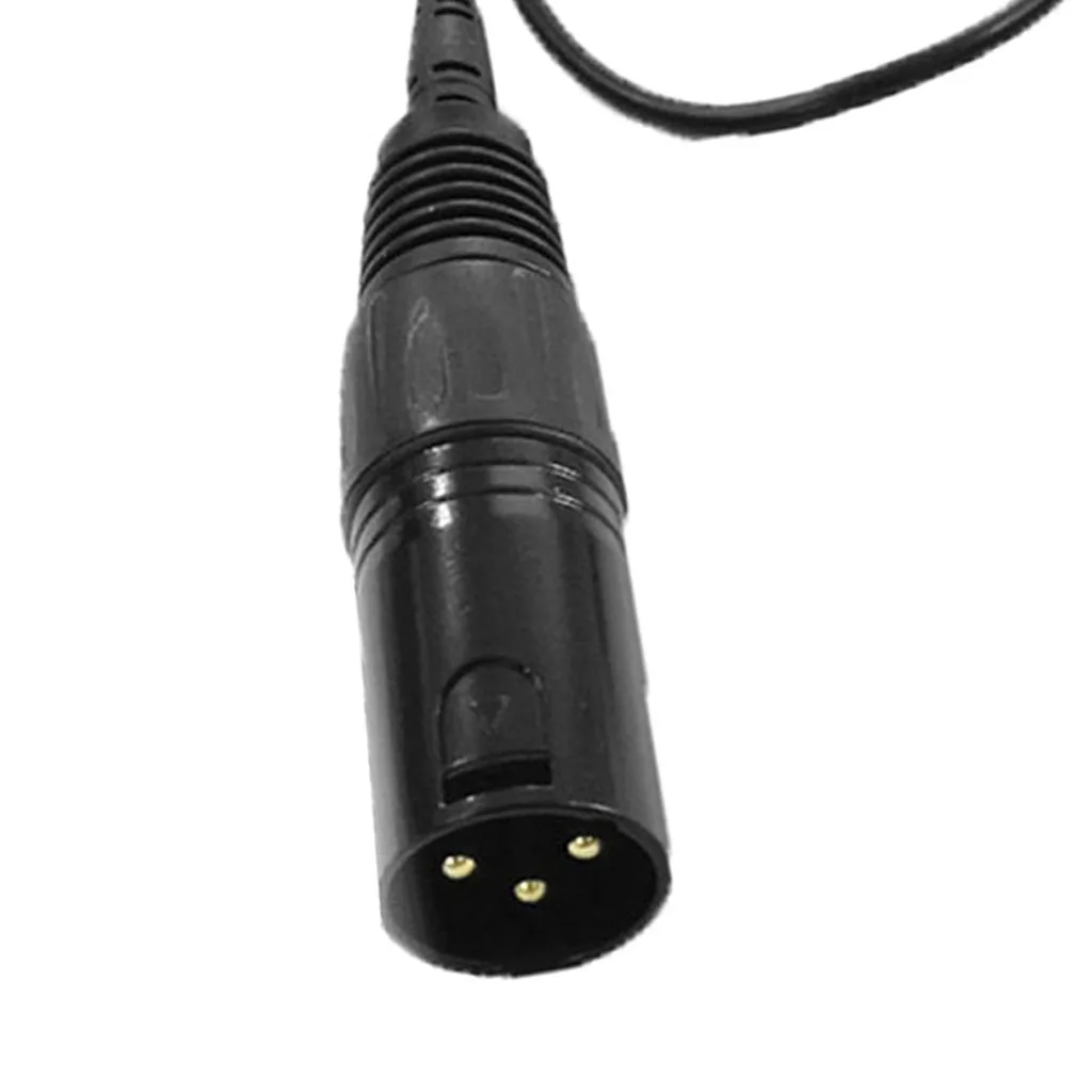 

Microphone Cable 3.5mm Stereo Male to 3 Pole XLR Female Adaptor Connector