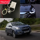 YibayTom белый 6000K CCFL головсветильник гало ангельские глазки комплект ангельские глазки светильник Hyundai Ix35 2010 2011 2012