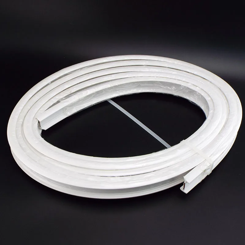 3M 4M 6M Flexible Curtain Track Rail Ceiling top side Mounted Straight Slide Home Windows Balcony Plastic Bendable Accessories | Дом и сад