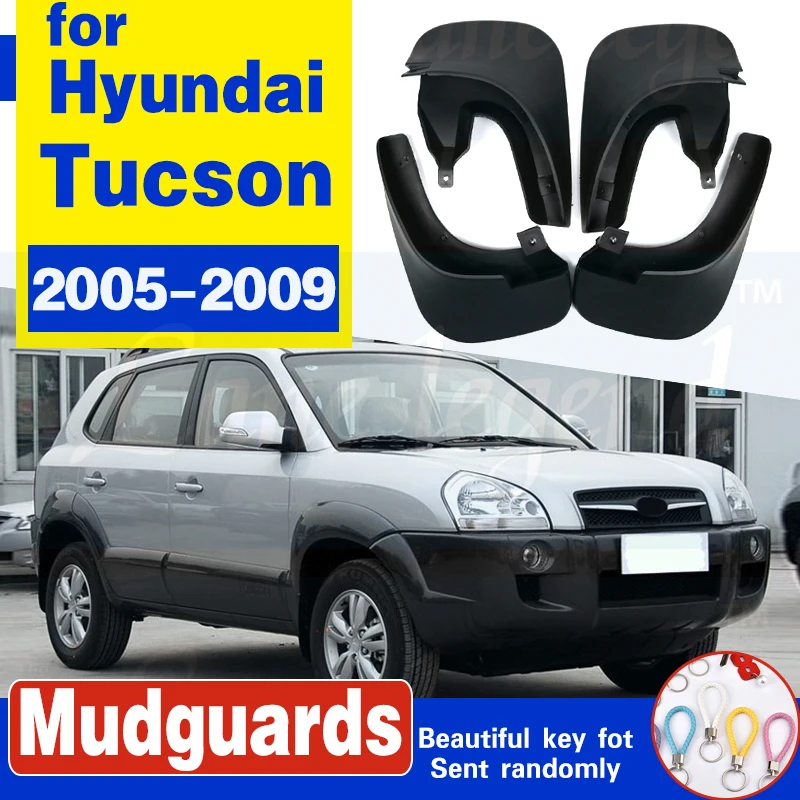 4 шт. Автомобильные Брызговики для HYUNDAI TUCSON 2005 2006 2007 2008 2009|Грязезащита| |