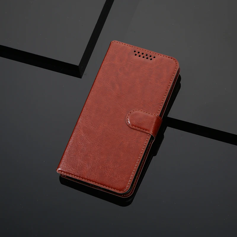 Деловой кожаный чехол-книжка для BQ Aquaris U Lite Plus U2 стильный защитный