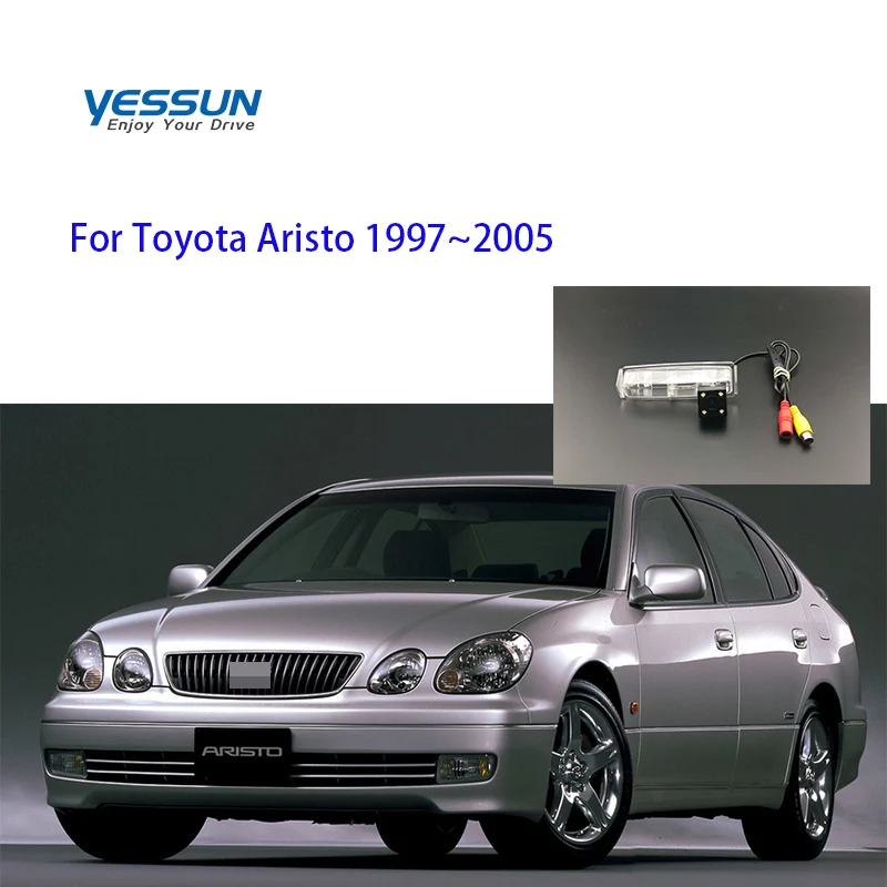 

Yessun License plate camera For Toyota Aristo 1997~2005 Car Rear View camera /reverse camera