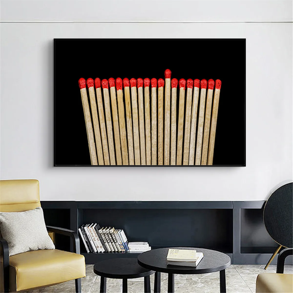 Картина с изображением огненного пламени постер на холсте для украшения