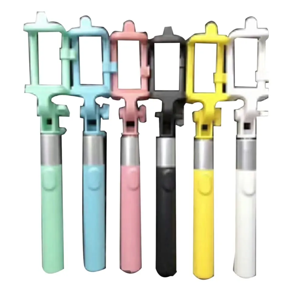 

Ручной Автоспуск Штанга Выдвижная подставка проводной мобильный телефон монопод пульт дистанционного управления