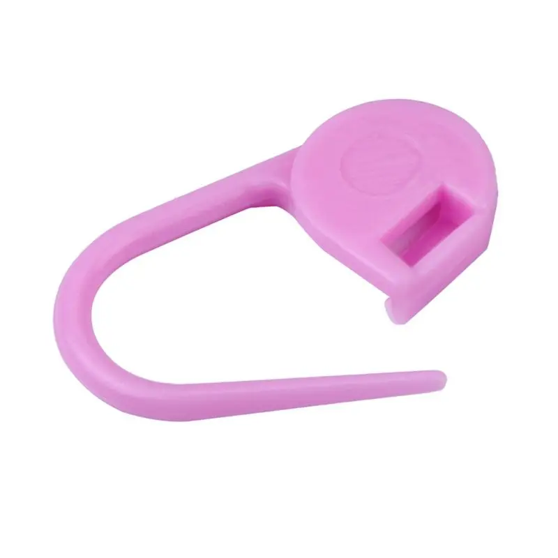 

50Pcs/Set Candy Color Plastic DIY Locking Stitch Markers Multicolor Knitting Weave Sewing Crochet Needle Clip Holders