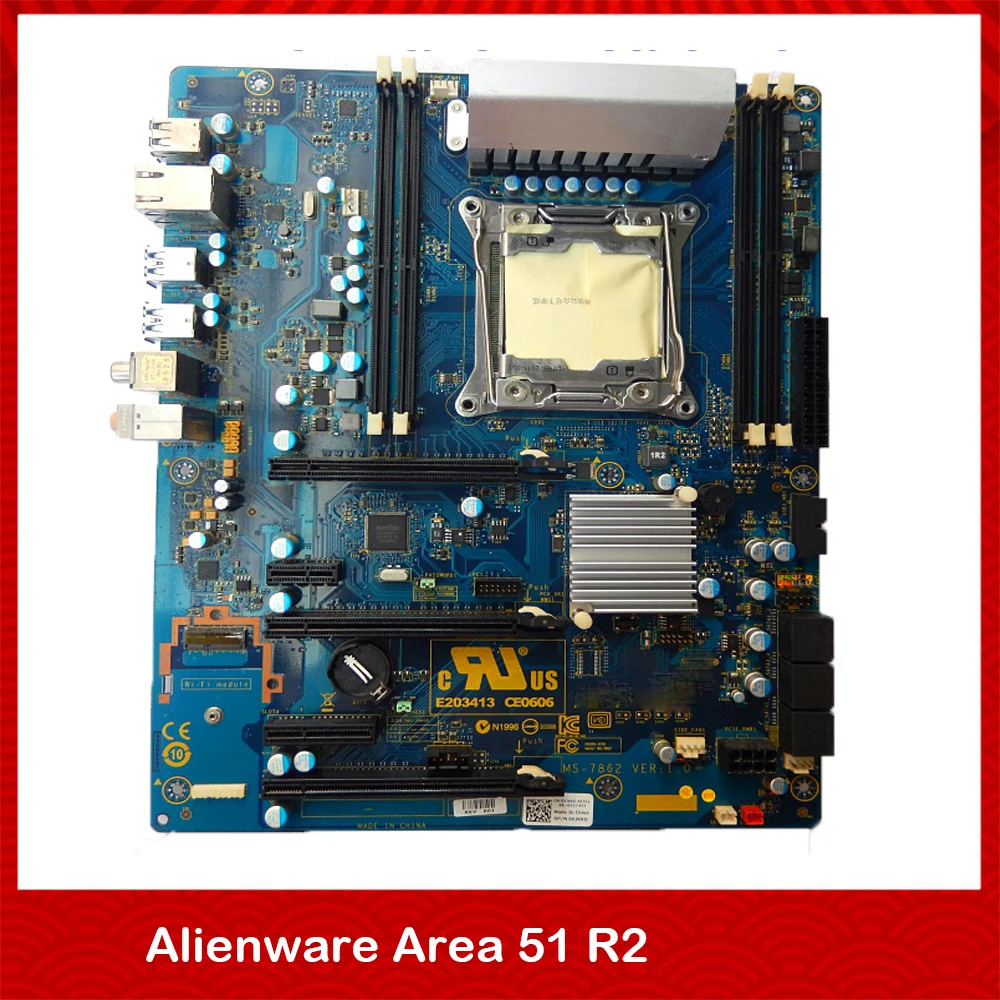 

Настольная материнская плата для DELL Alienware Area 51 R2 A51 X99 0FRTKJ XJKKD 0XJKKD MS-7862 полностью протестирована