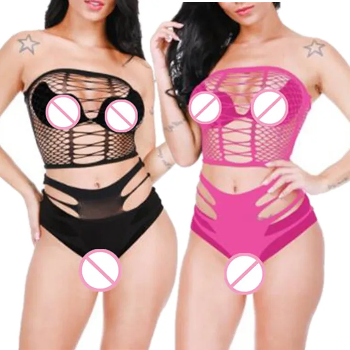 Sexy Lingerie Set Fishnet Bodysuit Hollow Nightwear shengrenmei Lady Catsuit Net Nightdress Women Bodystocking Costums | Тематическая