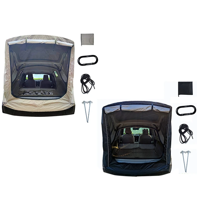 

Палатка для багажника автомобиля, универсальный тент для внедорожника, для самостоятельного вождения, для кемпинга на открытом воздухе, за...